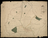 Plan du cadastre napoléonien - Bovelles : tableau d'assemblage