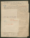 Témoignage de Le Ber, Jean (Caporal) et correspondance avec Jacques Péricard