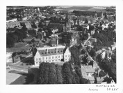 Montdidier. Vue aérienne de la ville
