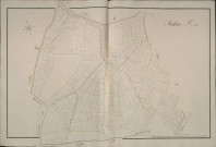 Plan du cadastre napoléonien - Beauval : F2