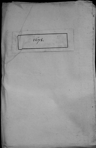 Etude de Me Henri Louette à Amiens (étude n°22). Minutes de l'année 1678
