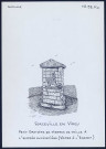 Forceville-en-Vimeu : petit oratoire en pierres de taille - (Reproduction interdite sans autorisation - © Claude Piette)