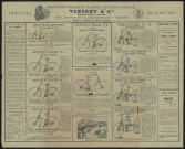 Manufacture française de vélocipèdes, bicyclettes et tricycles : publicité