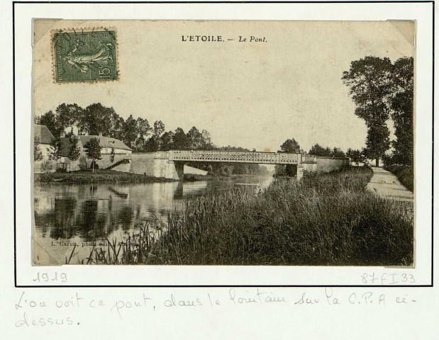 L'Etoile (Somme). Le Pont