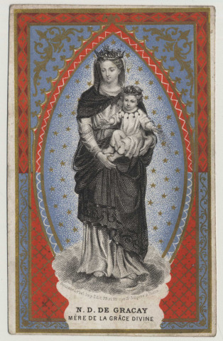 Notre-Dame de Gracay. La Vierge et l'Enfant