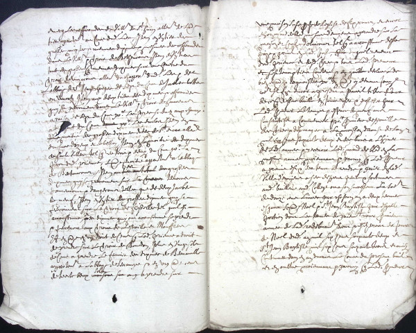 Etude de Me François Debacq à Amiens (étude n°7). Minutes de l'année 1661