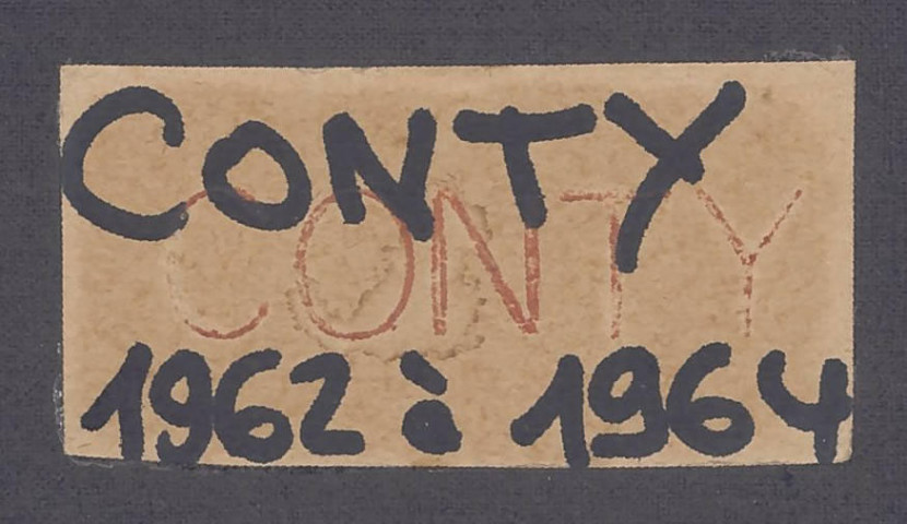 Table des successions et absences du bureau de Conty