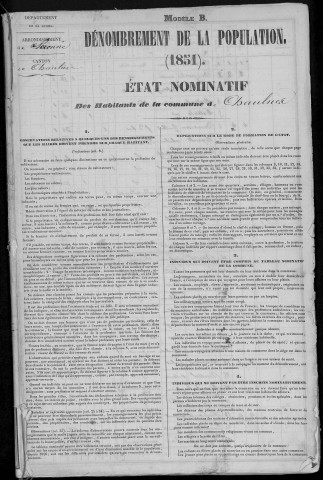 Recensement de la population : Chaulnes