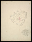 Plan du cadastre napoléonien - Henencourt (Hénancourt) : tableau d'assemblage