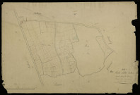 Plan du cadastre napoléonien - Muille-Villette : Bois de Lannoy (Le), B