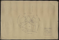 Plan du cadastre rénové - Citerne : tableau d'assemblage (TA)