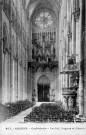 Cathédrale d'Amiens - La nef, orgues et chaire