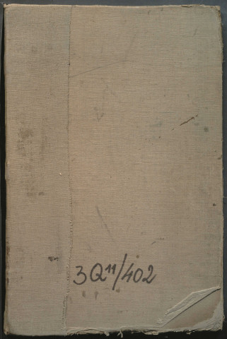 Table des successions et absences du bureau de Crécy-en-Ponthieu