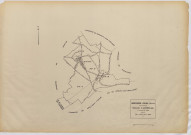 Plan du cadastre rénové - Montagne-Fayel : tableau d'assemblage (TA)
