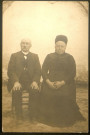 Portrait d'un couple âgé