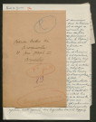 Témoignage de Broqueville (de), André (Capitaine) et correspondance avec Jacques Péricard