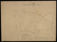 Plan du cadastre napoléonien - Quevauvillers : A