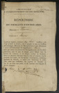 Répertoire des formalités hypothécaires, du 12/11/1841 au 03/03/1842, volume 216 (Conservation des hypothèques d'Amiens)