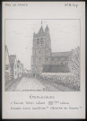 Eperleques (Pas-de-Calais) : église Saint-Léger - (Reproduction interdite sans autorisation - © Claude Piette)