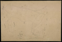 Plan du cadastre napoléonien - Lesboeufs : Village (Le), B2