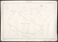 Plan du cadastre rénové - Brucamps : section ZI