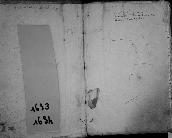 Etude de Me Jean Denis à Amiens (étude n°21). Minutes des années 1633-1634