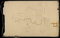 Plan du cadastre napoléonien - Saint-Leger-Les-Domart (Saint Leger) : Carrières (les) ; Prés (les), B1