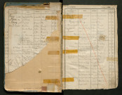 Table du répertoire des formalités, de Boucq à Brochard, registre n° 6 (Péronne)