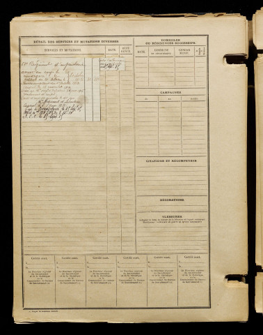 Blot, Auguste Victor, né le 05 juillet 1891 à Amiens (Somme), classe 1911, matricule n° 1235, Bureau de recrutement d'Amiens