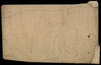 Plan du cadastre napoléonien - Flesselles : Bois de Xavière (Le), C