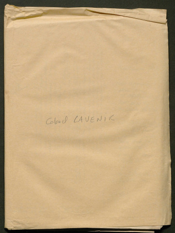 Témoignage de Lavenir, Marie Clément Frédéric Fernand (Lieutenant Colonel) et correspondance avec Jacques Péricard