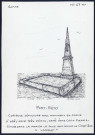 Pont-Rémy : curieuse sépulture avec monument en forme d'obélisque - (Reproduction interdite sans autorisation - © Claude Piette)
