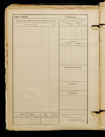 Bonard, Alfred Léon Marceau, né le 10 octobre 1898 à Bouchavesnes-Bergen (Somme), classe 1918, matricule n° 348, Bureau de recrutement de Péronne
