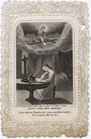 Jésus sera mon modèle