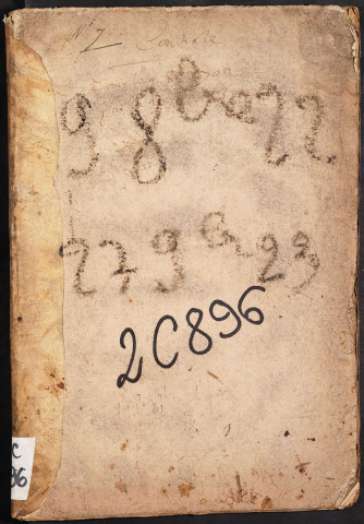 Contrôle des actes du bureau de Conty pour la période du 9 octobre 1722 au 24 novembre 1723