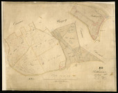 Plan du cadastre napoléonien - Bethencourt-sur-Somme (Bethencourt) : Vignes (Les), A et partie développée de A