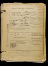 Vaquette, Isidore Auguste, né le 10 novembre 1890 à Lille (Nord), classe 1910, matricule n° 1002, Bureau de recrutement de Péronne