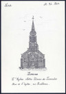 Lomme (Nord) : église Notre-Dame de Lourdes - (Reproduction interdite sans autorisation - © Claude Piette)