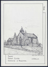 Saint-Clair (commune d'Hescamps) : chapelle - (Reproduction interdite sans autorisation - © Claude Piette)