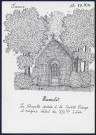 Hamelet : chapelle dédiée à la Sainte-Vierge - (Reproduction interdite sans autorisation - © Claude Piette)
