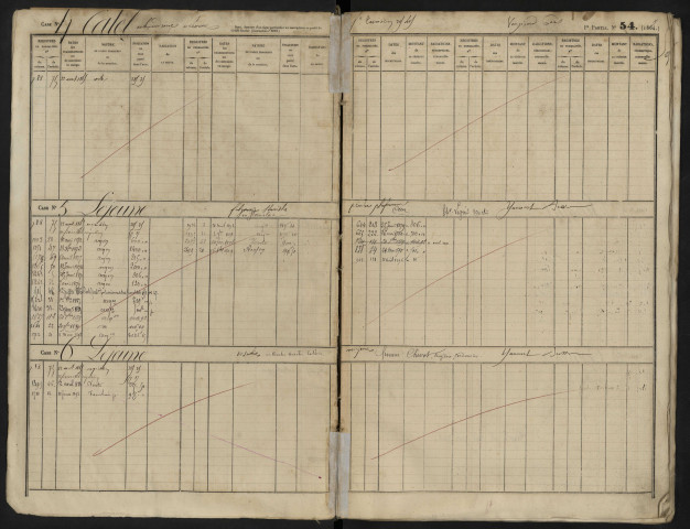 Répertoire des formalités hypothécaires, du 22/08/1865 au 16/09/1865, registre n° 255 (Abbeville)