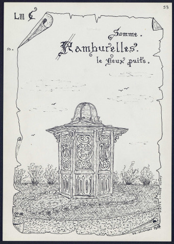 Ramburelles : le vieux puits - (Reproduction interdite sans autorisation - Claude Piette)