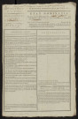 État nominatif des citoyens qui ont le droit de voter. Élections communales de l'an 9 : Condé-Folie