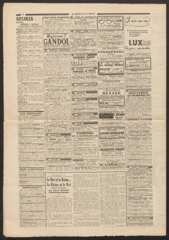 Le Progrès de la Somme, numéro 23100, 16 octobre 1943