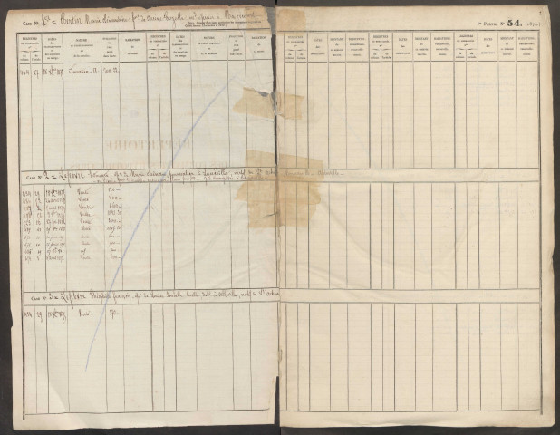 Répertoire des formalités hypothécaires, du 18/12/1875 au 15/05/1876, volume n° 132 (Conservation des hypothèques de Doullens)