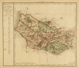 Département de la Somme décrété le 26 janvier 1790 par l'Assemblée Nationale et divisé en 5 districts et 72 cantons