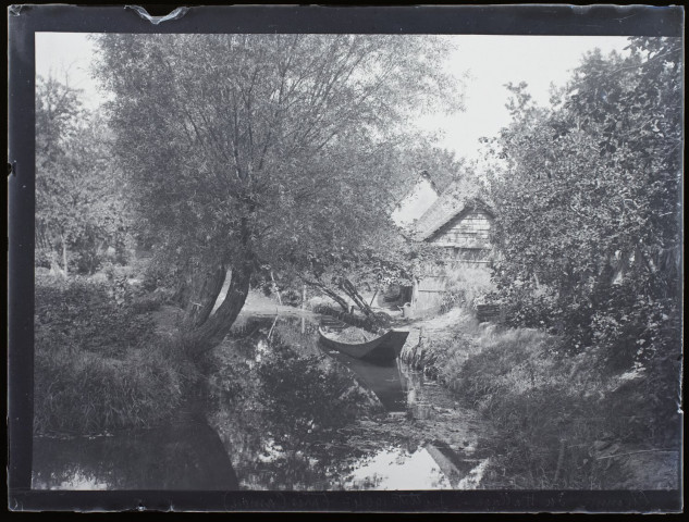 Chemin du halage - juillet 1904 (près de Camon)