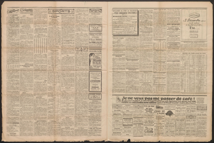 Le Progrès de la Somme, numéro 19818, 1er décembre 1933