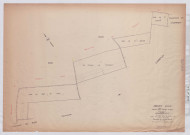 Plan du cadastre rénové - Gruny : section ZC