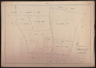 Plan du cadastre rénové - Aigneville : section ZD